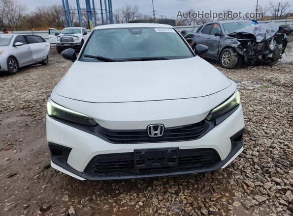 2HGFE2F56RH535015 2024 HONDA CIVIC White წინა ხედი