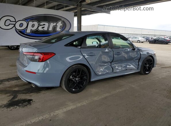 2HGFE2F56RH538268 2024 HONDA CIVIC Бирюзовый Задняя правая четверть