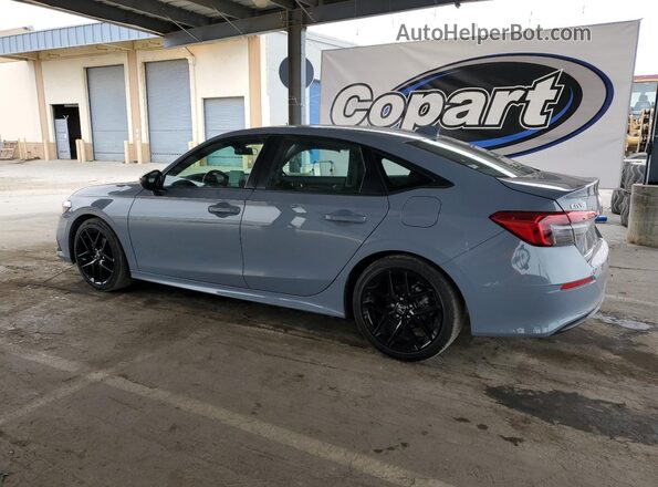 2HGFE2F56RH538268 2024 HONDA CIVIC Бирюзовый Задняя левая четверть