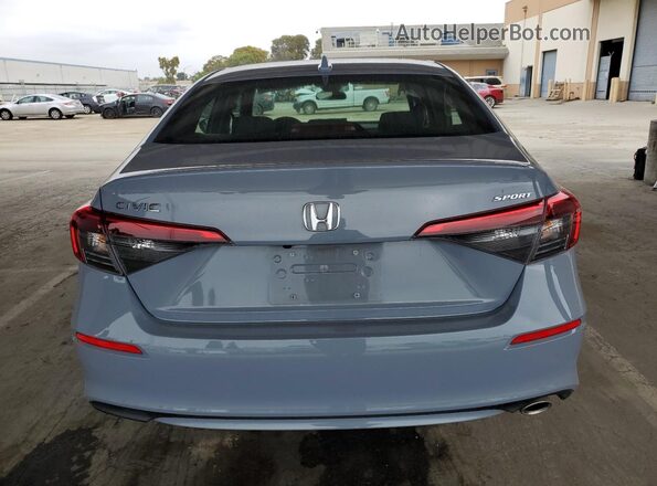 2HGFE2F56RH538268 2024 HONDA CIVIC Бирюзовый Вид сзади