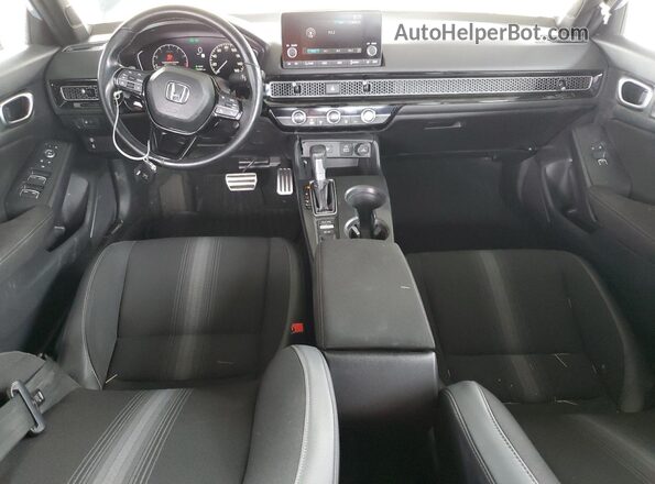 2HGFE2F56RH538268 2024 HONDA CIVIC Бирюзовый Вид панели приборов