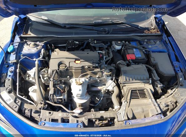 2HGFE2F56RH539016 2024 HONDA CIVIC Blue Вид ззаду