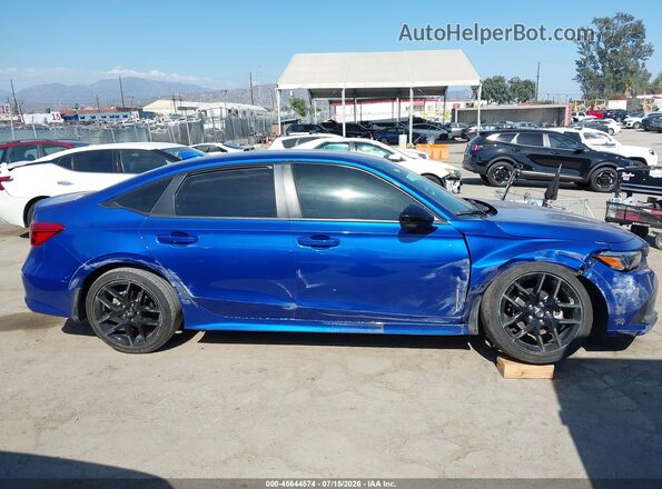 2HGFE2F56RH539016 2024 HONDA CIVIC Blue Вид задньої частини салону