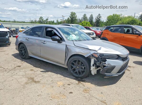 2HGFE2F56RH555345 2024 HONDA CIVIC Silver Передня права чверть