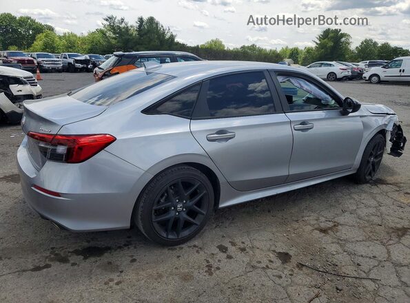 2HGFE2F56RH555345 2024 HONDA CIVIC Silver Задня права чверть