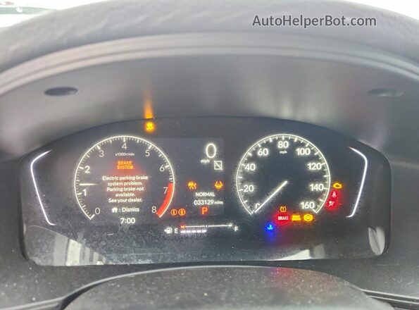 2HGFE2F56RH555345 2024 HONDA CIVIC Silver Вид щитка приладів