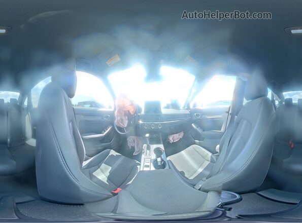 2HGFE2F56RH555345 2024 HONDA CIVIC Silver Панорамний вид салону 360°
