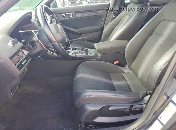 2HGFE2F56RH567625 2024 HONDA CIVIC Gray წინა სალონის ხედი