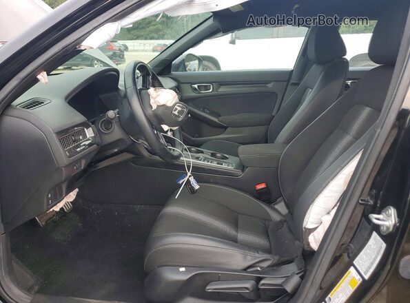 2HGFE2F56RH571660 2024 HONDA CIVIC Черный Вид салона спереди