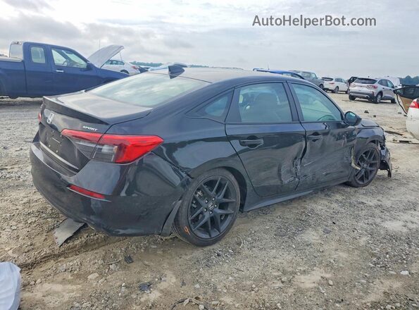 2HGFE2F56RH571660 2024 HONDA CIVIC Черный Задняя правая четверть