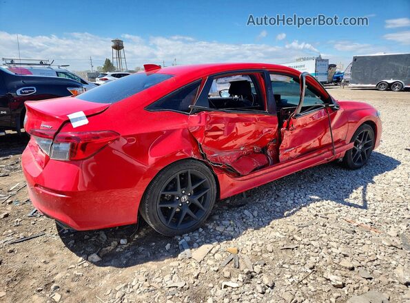 2HGFE2F56RH572467 2024 HONDA CIVIC Красный Задняя правая четверть