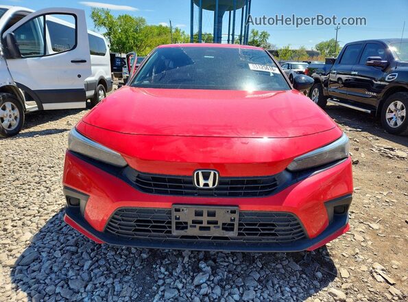 2HGFE2F56RH572467 2024 HONDA CIVIC Красный Вид спереди
