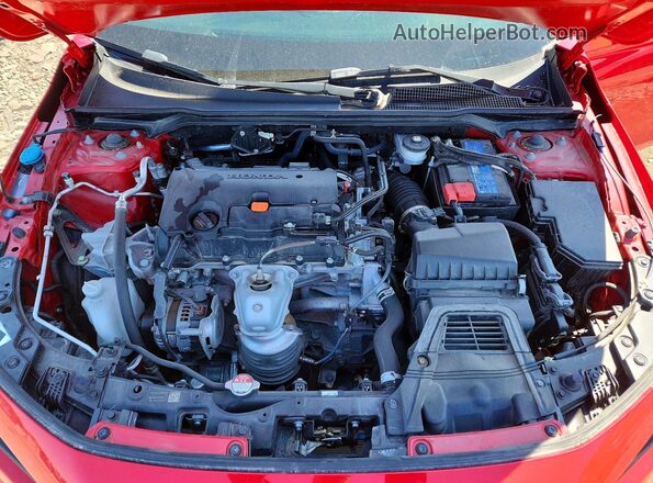 2HGFE2F56RH572467 2024 HONDA CIVIC Красный Вид задней части салона