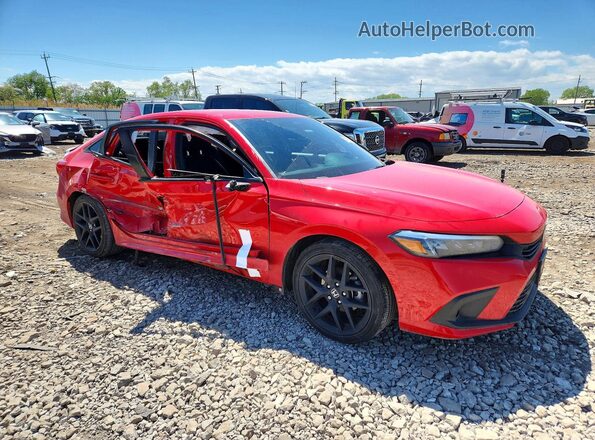 2HGFE2F56RH572467 2024 HONDA CIVIC Красный Передняя правая четверть