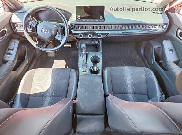 2HGFE2F56RH572467 2024 HONDA CIVIC Красный Вид панели приборов