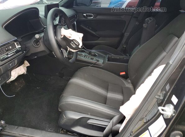 2HGFE2F56SH513585 2025 HONDA CIVIC Gray Widok wnętrza z przodu