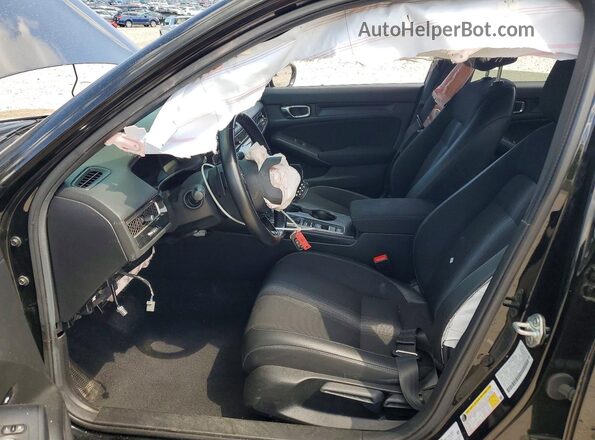 2HGFE2F56SH525686 2025 HONDA CIVIC Черный Вид салона спереди