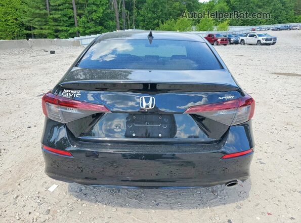 2HGFE2F56SH525686 2025 HONDA CIVIC Черный Вид сзади