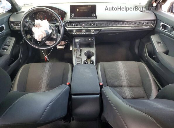 2HGFE2F56SH525686 2025 HONDA CIVIC Черный Вид панели приборов
