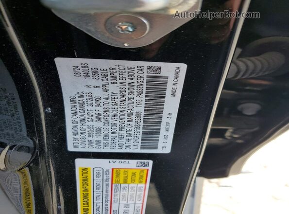 2HGFE2F56SH525686 2025 HONDA CIVIC Черный Вид подкапотного пространства
