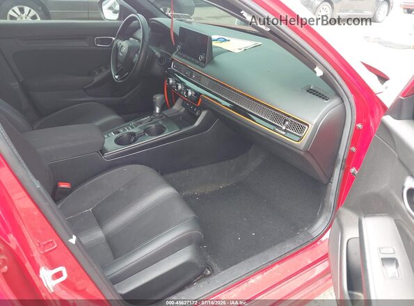 2HGFE2F56SH530323 2025 HONDA CIVIC Red წინა სალონის ხედი
