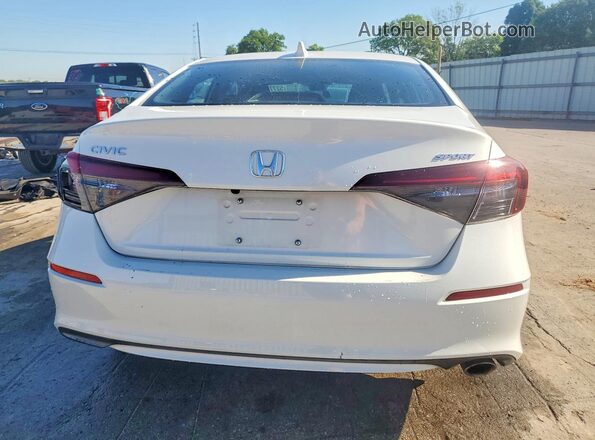 2HGFE2F56SH575326 2025 HONDA CIVIC White Հետևի տեսք