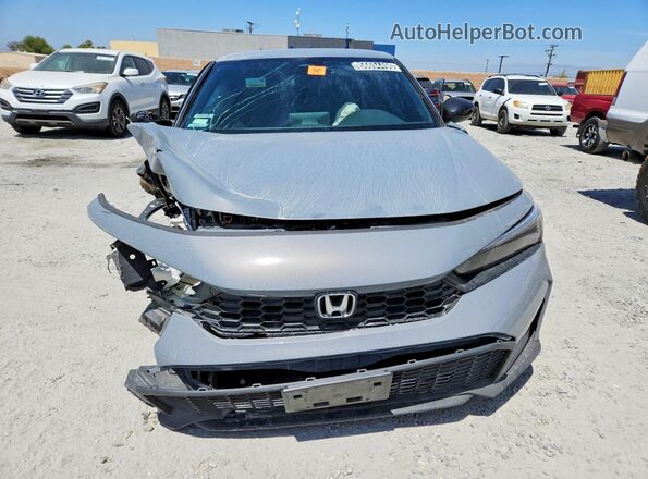 2HGFE2F56SH593518 2025 HONDA CIVIC Gray წინა ხედი