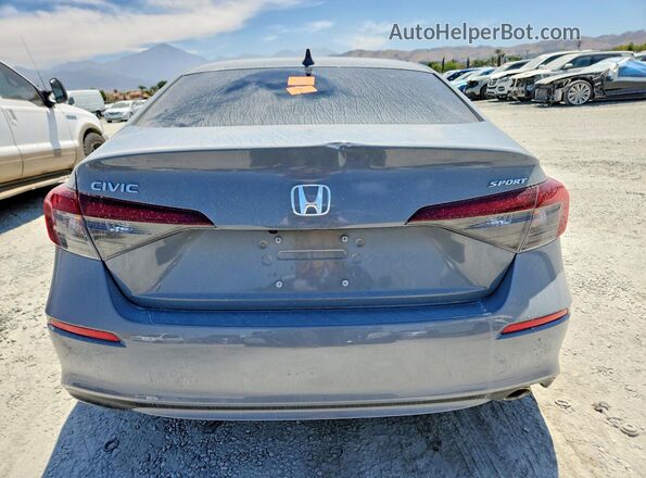 2HGFE2F56SH593518 2025 HONDA CIVIC Gray უკანა ხედი