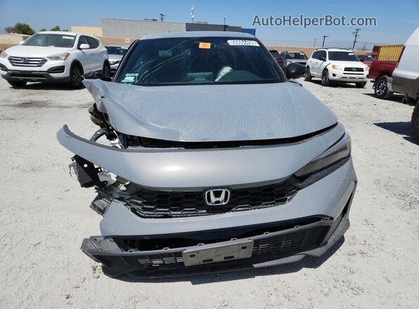 2HGFE2F56SH593518 2025 HONDA CIVIC Gray სალონის 360-გრადუსიანი ხედი