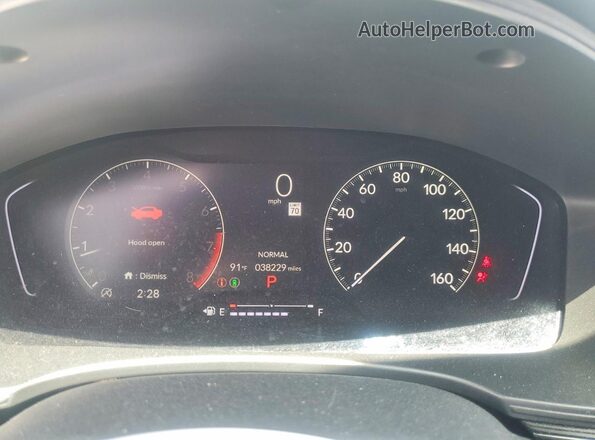 2HGFE2F56SH597133 2025 HONDA CIVIC Черный Вид щитка приборов