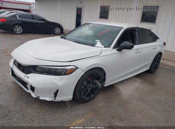 2HGFE2F56SH606008 2025 HONDA CIVIC White Przód lewy