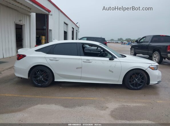 2HGFE2F56SH606008 2025 HONDA CIVIC White Widok wnętrza z tyłu