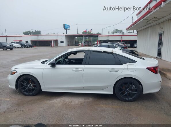 2HGFE2F56SH606008 2025 HONDA CIVIC White Widok wnętrza 360 stopni