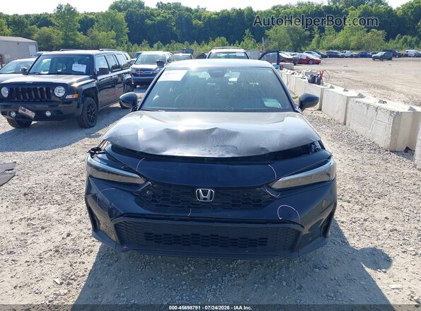 2HGFE2F56TH504564 2026 HONDA CIVIC Black Instrument cluster view