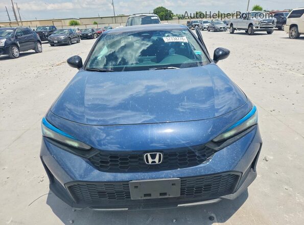 2HGFE2F56TH517718 2026 HONDA CIVIC Blue Widok z przodu