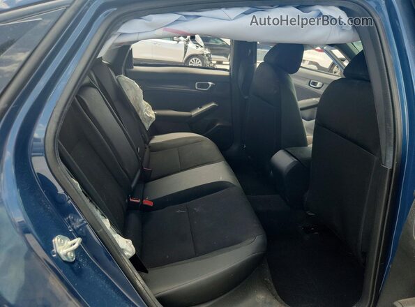 2HGFE2F56TH517718 2026 HONDA CIVIC Blue Widok tylnych siedzeń
