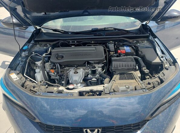 2HGFE2F56TH517718 2026 HONDA CIVIC Blue Widok wnętrza z tyłu