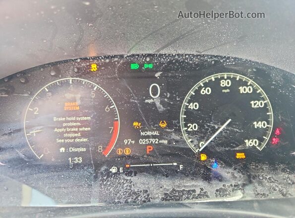 2HGFE2F56TH517718 2026 HONDA CIVIC Blue Widok zestawu wskaźników