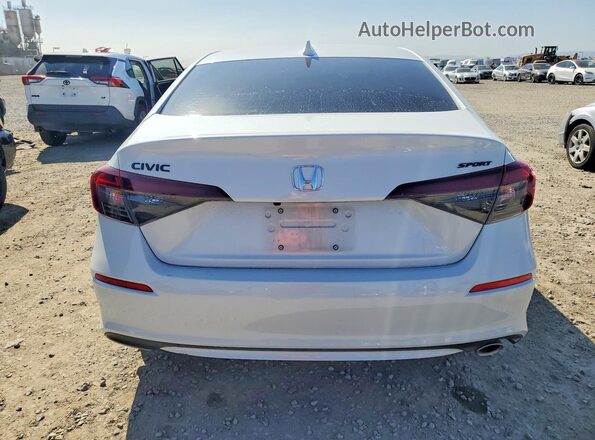 2HGFE2F56TH531893 2026 HONDA CIVIC White Widok z tyłu