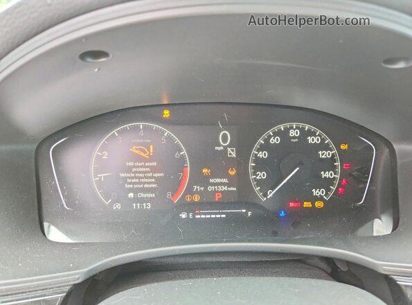 2HGFE2F56TH546698 2026 HONDA CIVIC Черный Вид щитка приборов