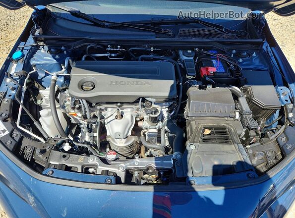 2HGFE2F56TH548581 2026 HONDA CIVIC Blue Սալոնի հետևի տեսք