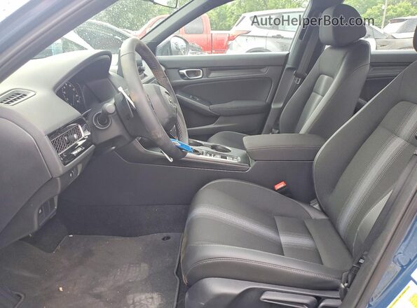 2HGFE2F56TH553120 2026 HONDA CIVIC Blue Widok wnętrza z przodu