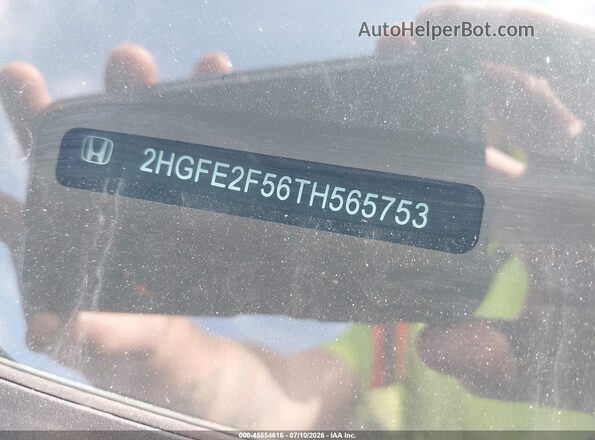 2HGFE2F56TH565753 2026 HONDA CIVIC Gray 