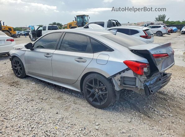 2HGFE2F57NH519657 2022 HONDA CIVIC Серый Задняя левая четверть
