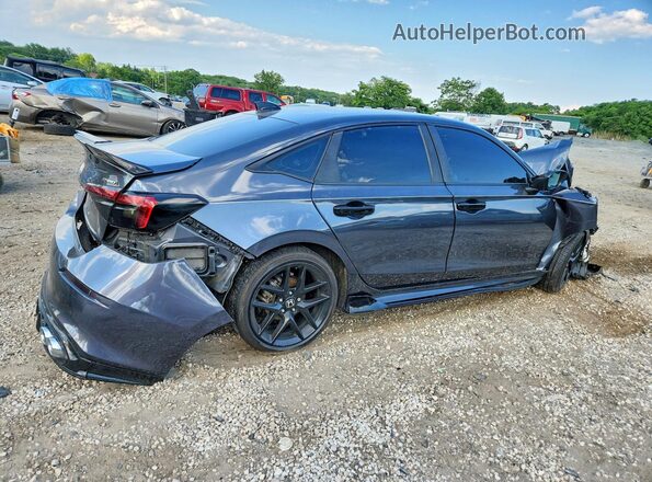 2HGFE2F57NH525765 2022 HONDA CIVIC Gray Tył prawy