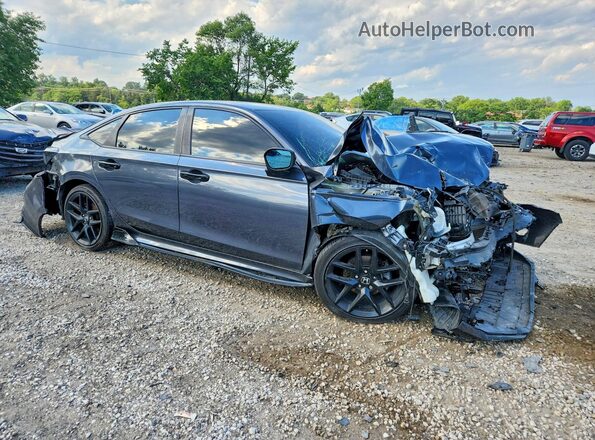 2HGFE2F57NH525765 2022 HONDA CIVIC Gray Przód prawy