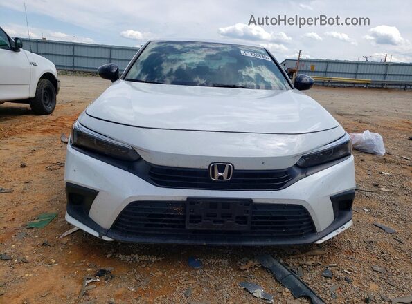 2HGFE2F57NH525913 2022 HONDA CIVIC White Widok z przodu