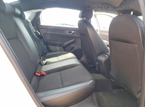 2HGFE2F57NH525913 2022 HONDA CIVIC White Widok tylnych siedzeń