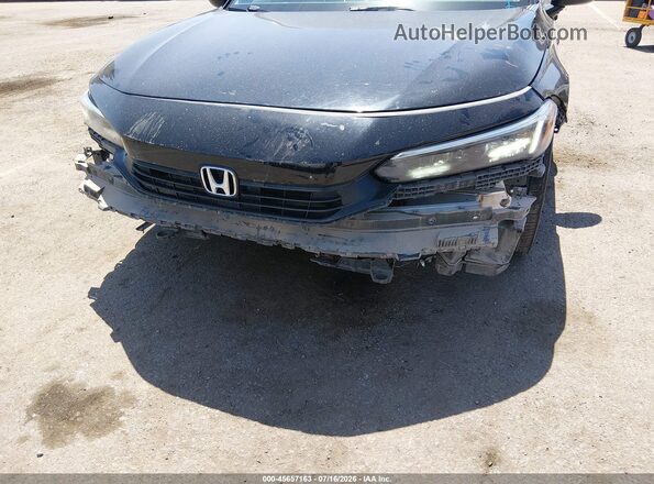 2HGFE2F57NH535910 2022 HONDA CIVIC Черный Вид спереди
