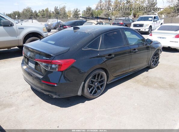 2HGFE2F57NH535910 2022 HONDA CIVIC Черный Задняя правая четверть
